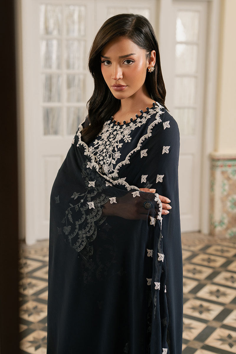 CERULEAN STITCH-3PC (SHIRT, TROUSER & DUPATTA) - Pehnaawaa