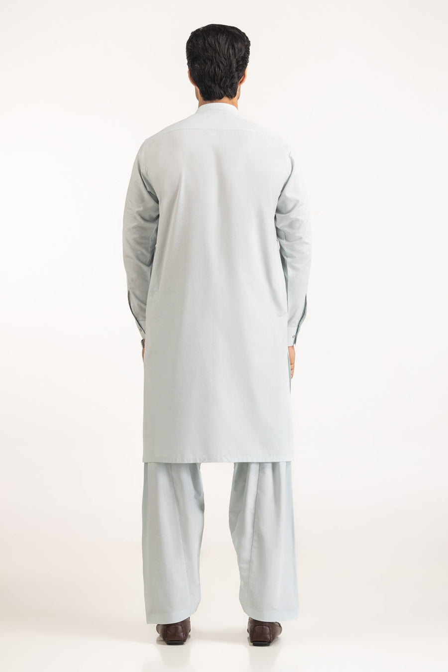 Mint Cotton 2-Piece Men's Kurta | Mandarin Collar