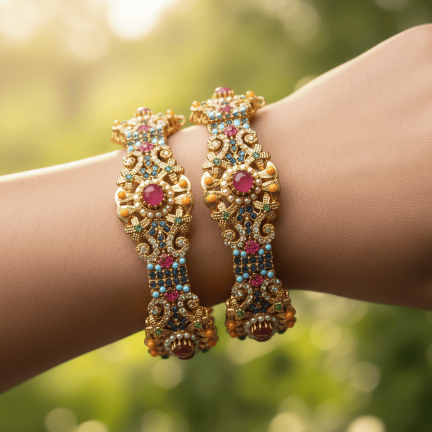 Navrang Heritage Bangles - Pehnaawaa