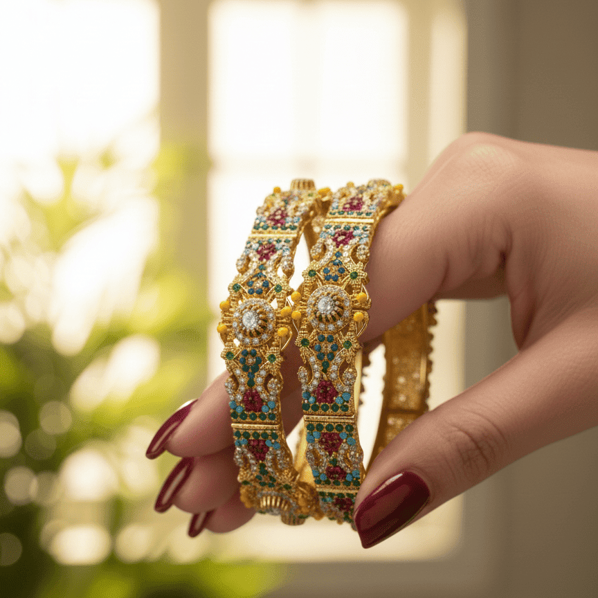 Navrang Heritage Bangles - Pehnaawaa