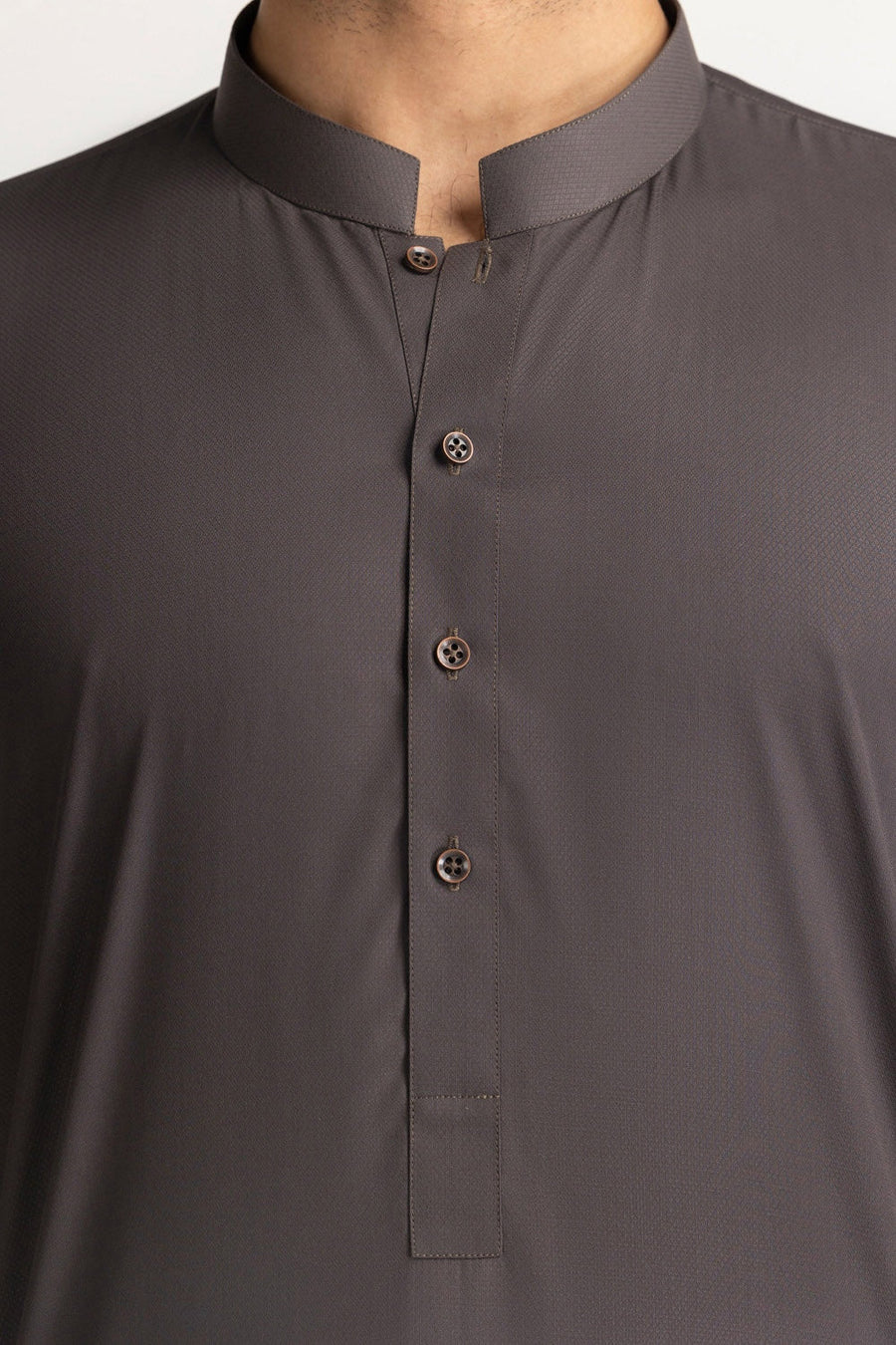 Ivory Cotton 2-Piece Men's Salwar Kameez | Relaxed Fit