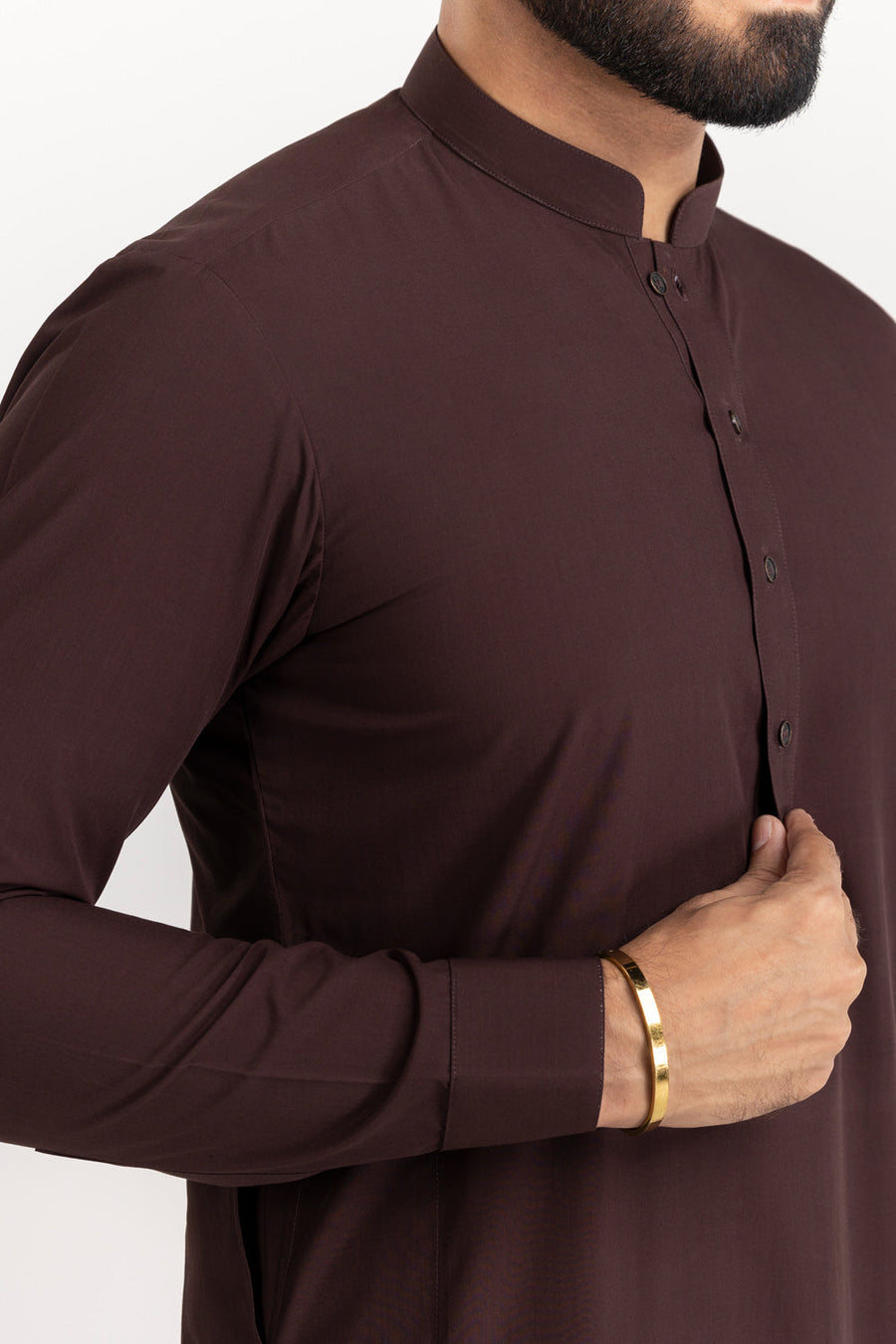 Ivory Cotton 2-Piece Men's Salwar Kameez | Relaxed Fit