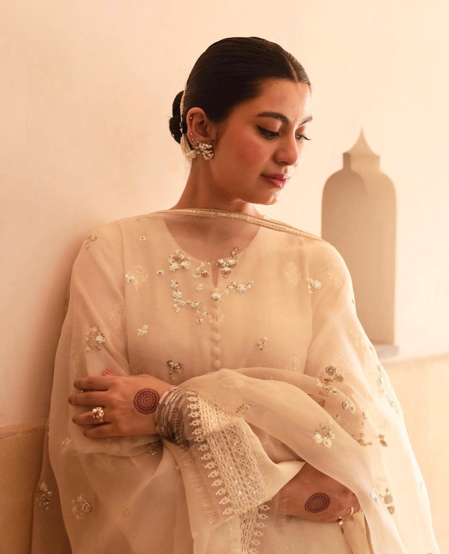 Noor-e-Eid – Festive 3 Piece Embroidered Suit for Women
