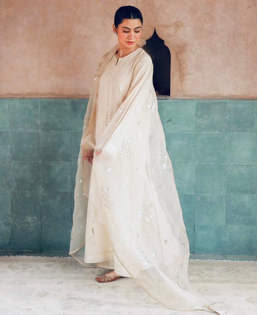 Noor-e-Eid – Festive 3 Piece Embroidered Suit for Women