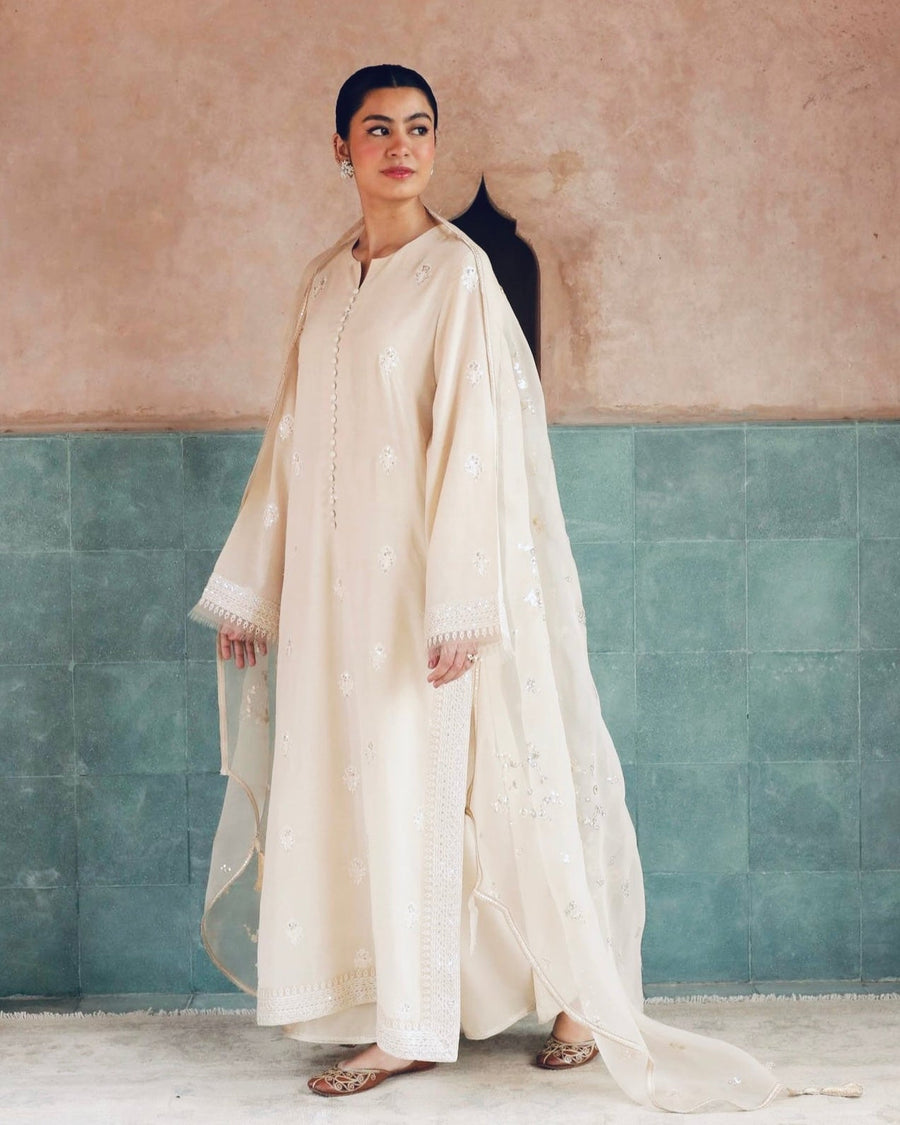 Noor-e-Eid – Festive 3 Piece Embroidered Suit for Women