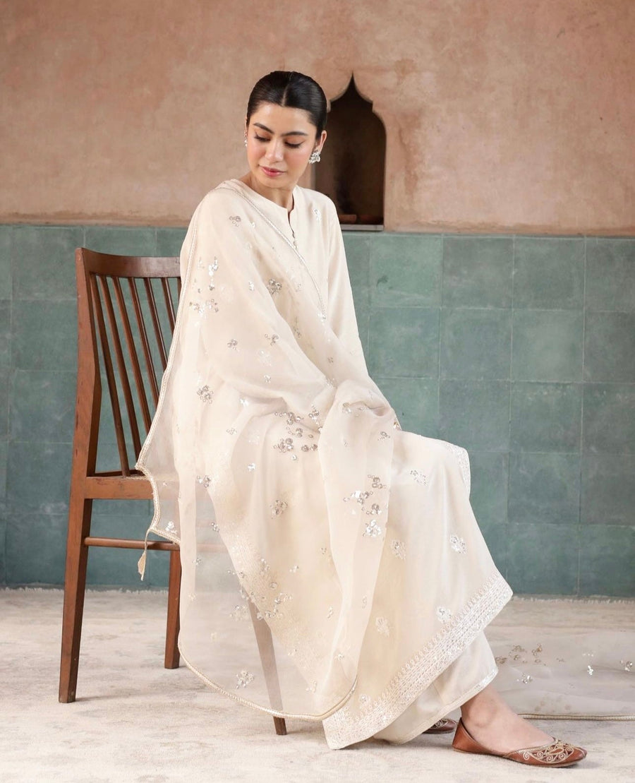 Noor-e-Eid – Festive 3 Piece Embroidered Suit for Women