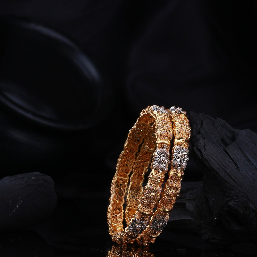 Noor - e - Riwaaj Pair Bangle - Pehnaawaa