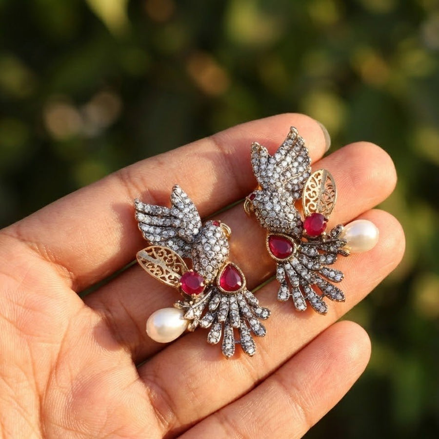 Parrot Earring - Pehnaawaa