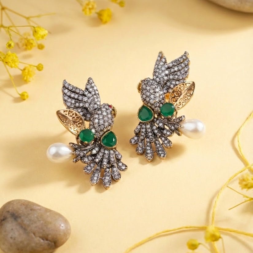 Parrot Earring - Pehnaawaa