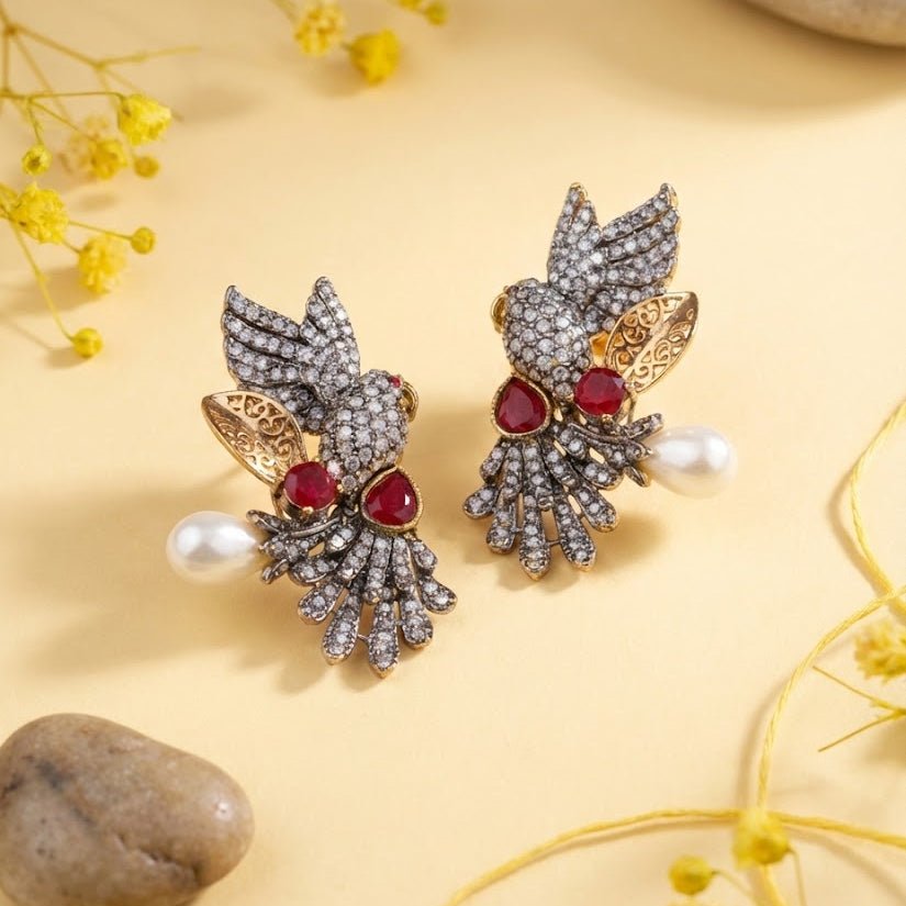 Parrot Earring - Pehnaawaa