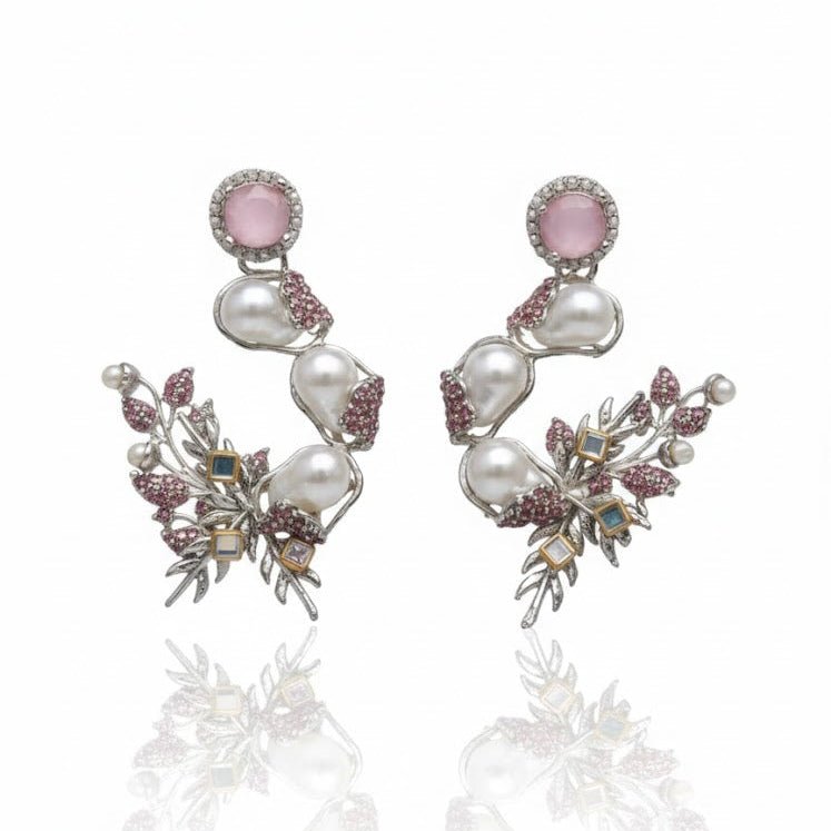 Pearl Shimmer Dangles - Pehnaawaa