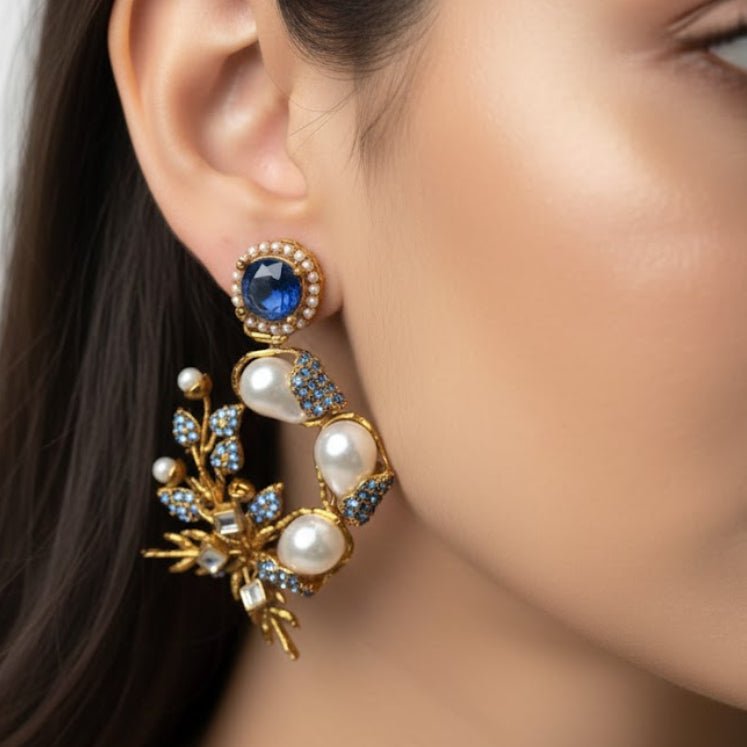 Pearl Shimmer Dangles - Pehnaawaa