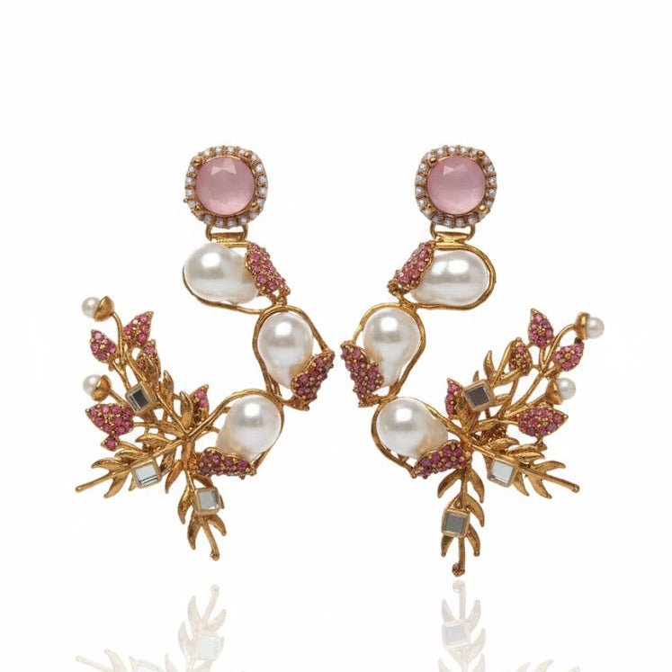 Pearl Shimmer Dangles - Pehnaawaa