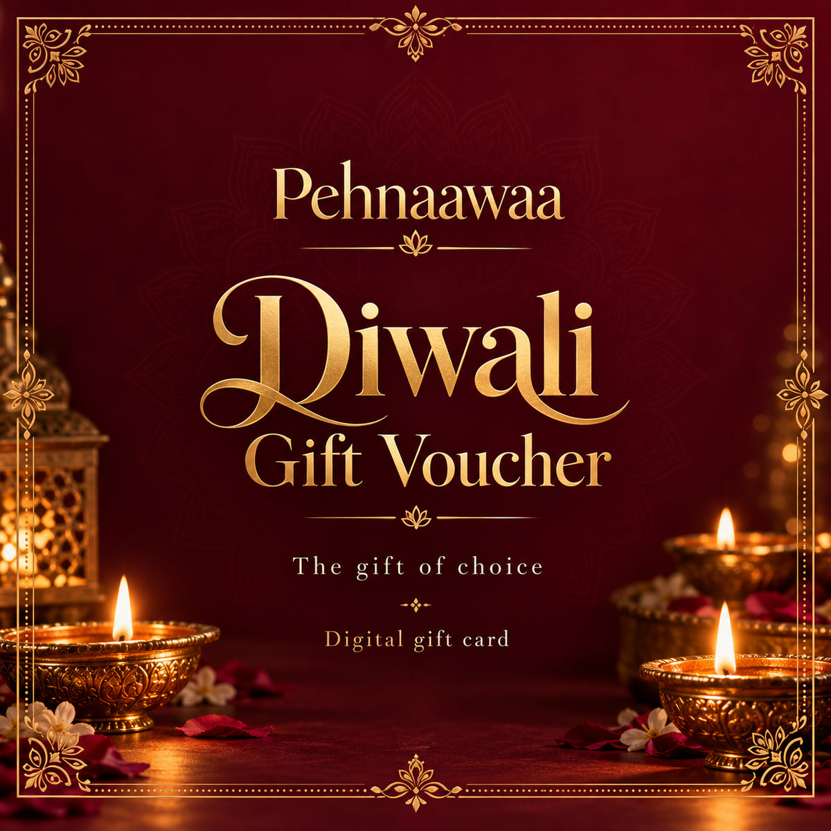 Pehnaawaa Diwali Gift Voucher - Pehnaawaa