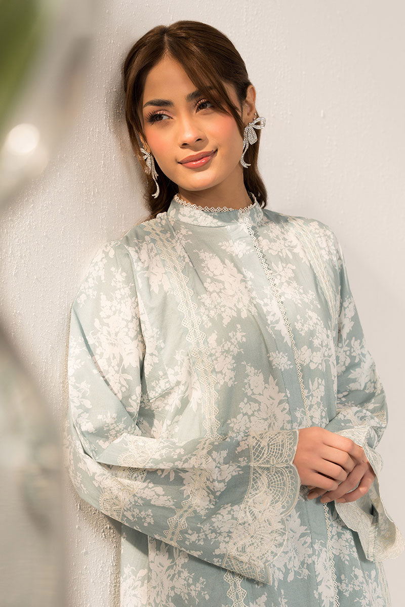 AQUATIC MAZE -2 PC (SHIRT & TROUSER) - Pehnaawaa