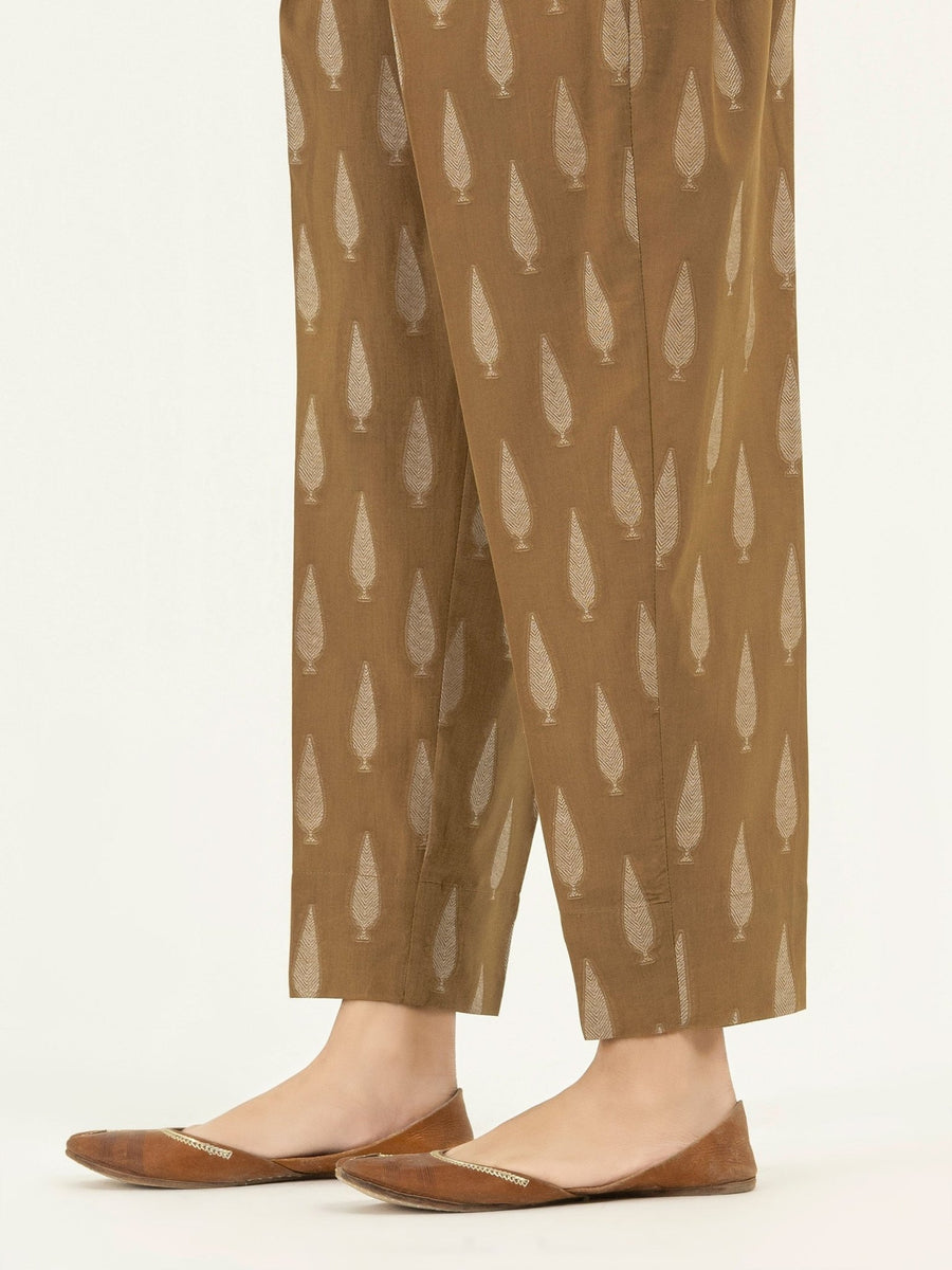 Printed Jacquard Trousers(Pret) - Pehnaawaa