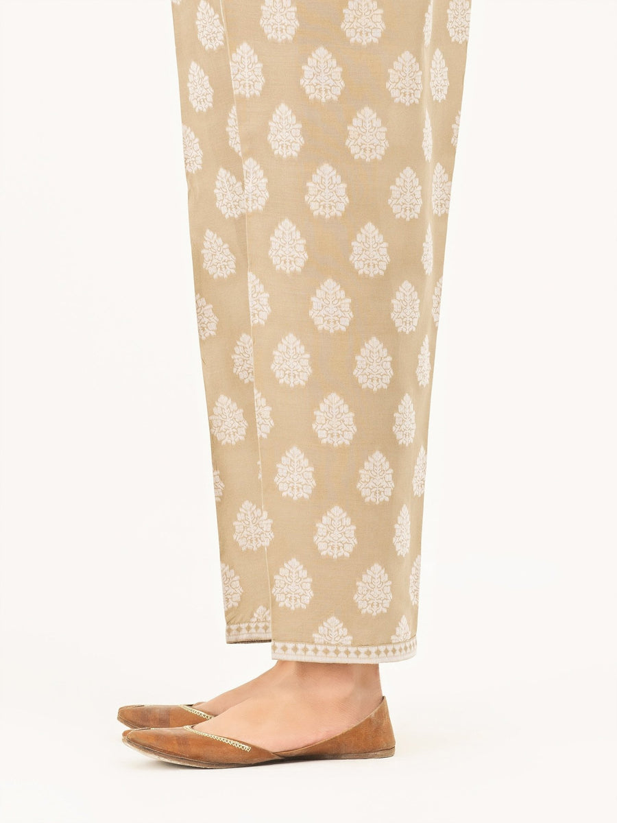 Printed Jacquard Trousers(Pret) - Pehnaawaa