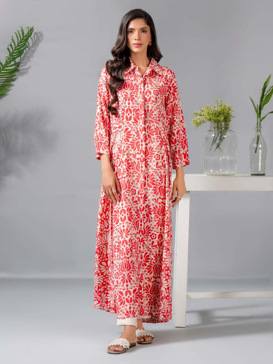 Printed Viscose Dress - Pehnaawaa