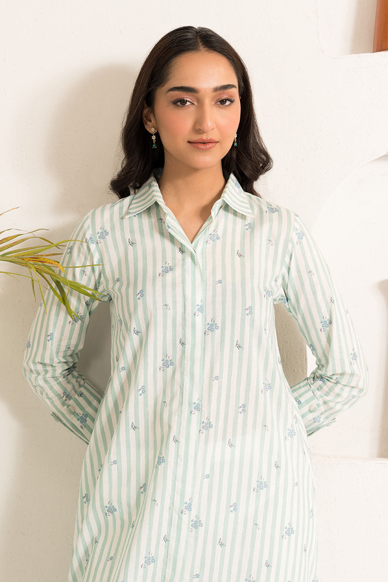 AQUA TALE-2PC (SHIRT & TROUSER)