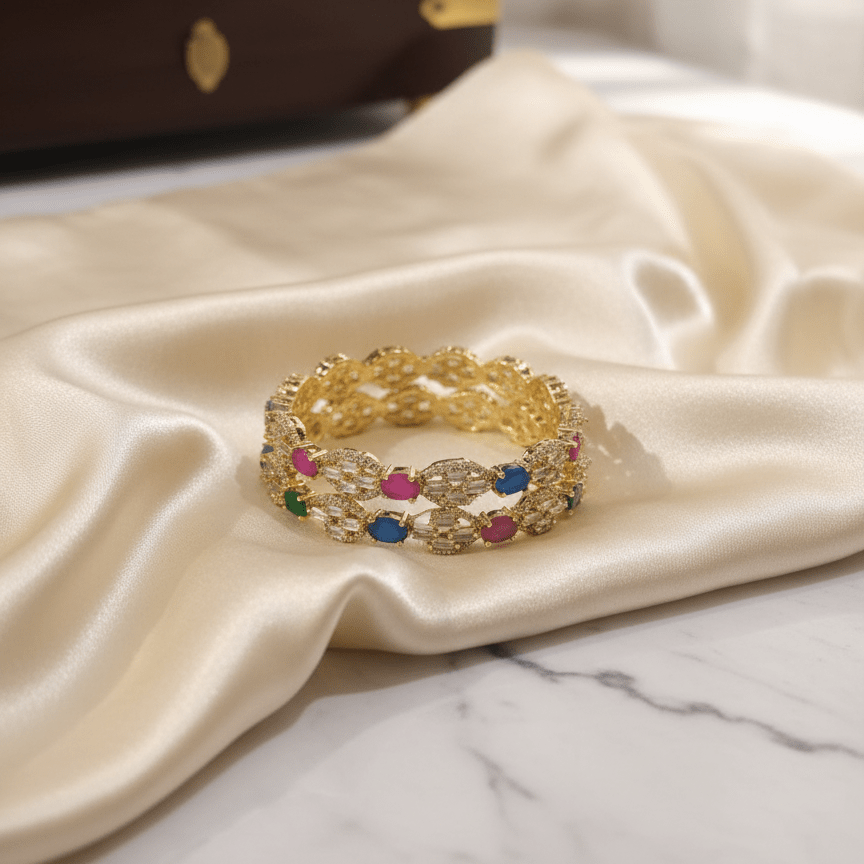 Radiance Bangles Pair - Pehnaawaa