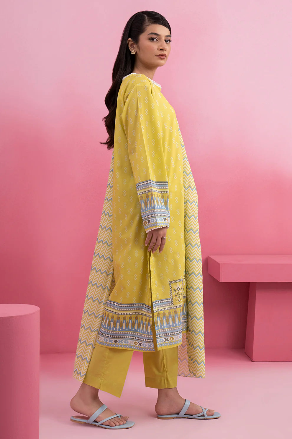Kurta Dupatta Trouser - 1781