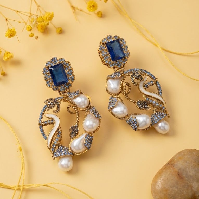 Royal Heirloom Earrings - Pehnaawaa