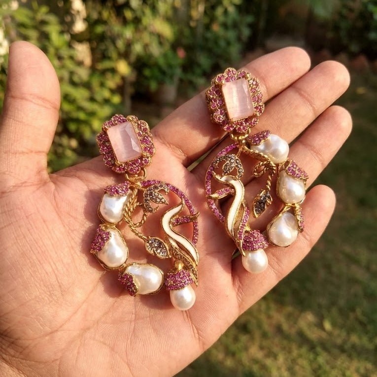 Royal Heirloom Earrings - Pehnaawaa