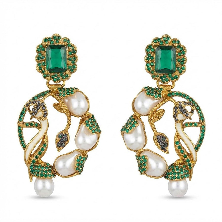 Royal Heirloom Earrings - Pehnaawaa