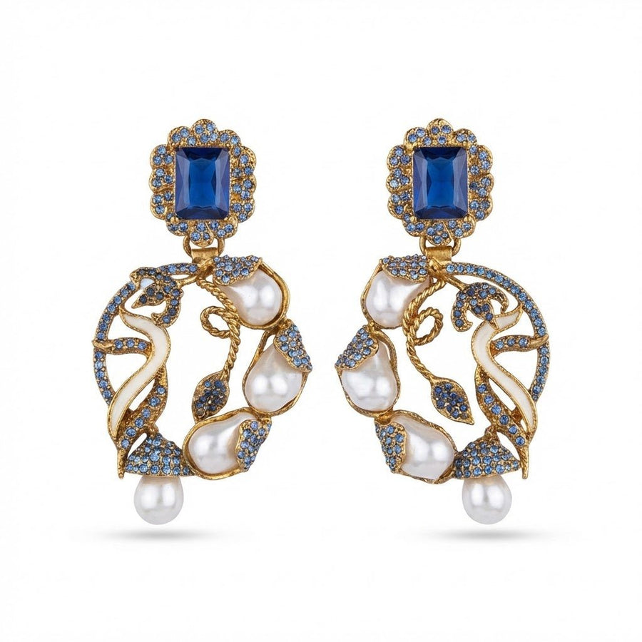 Royal Heirloom Earrings - Pehnaawaa