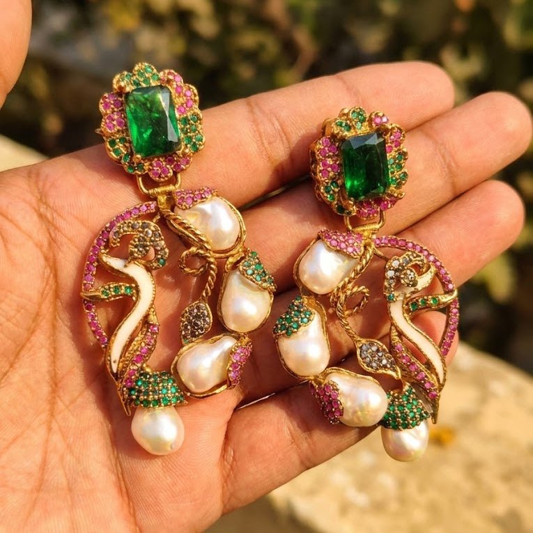 Royal Heirloom Earrings - Pehnaawaa