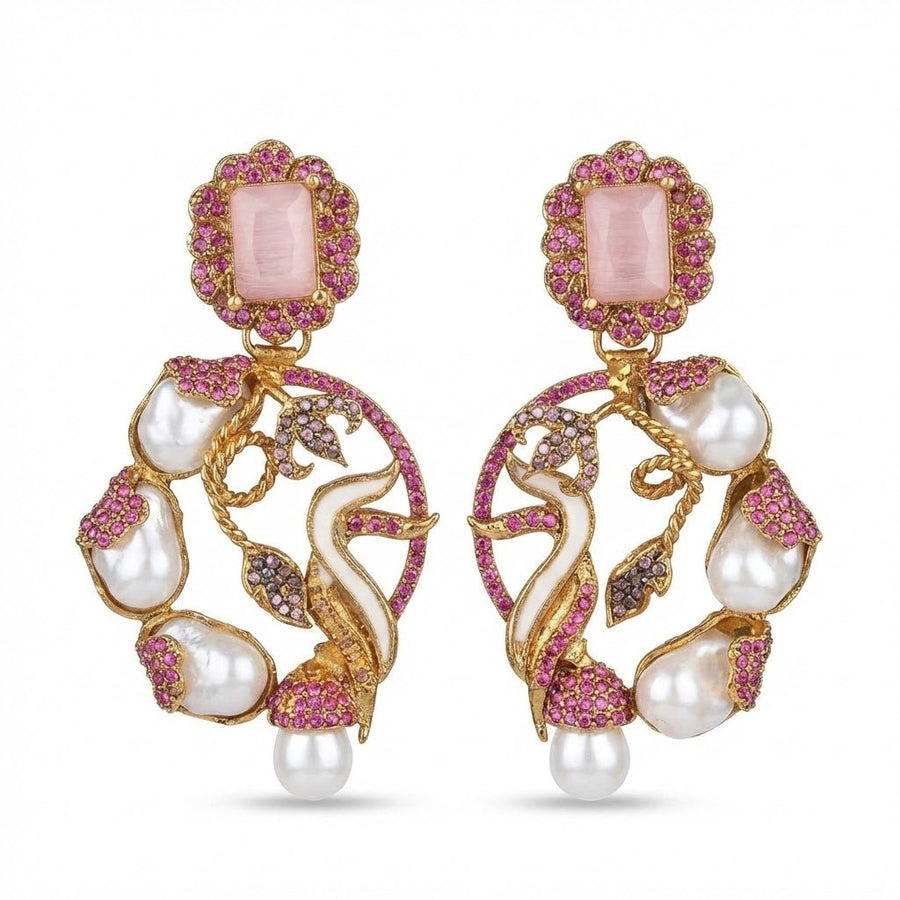 Royal Heirloom Earrings - Pehnaawaa