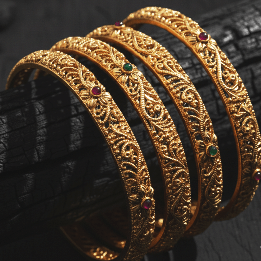 Shahi Rajwari Bangles - Pehnaawaa
