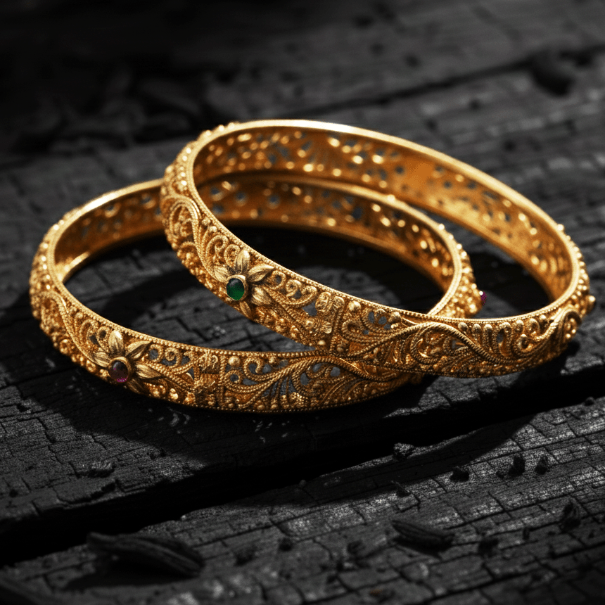 Shahi Rajwari Bangles - Pehnaawaa