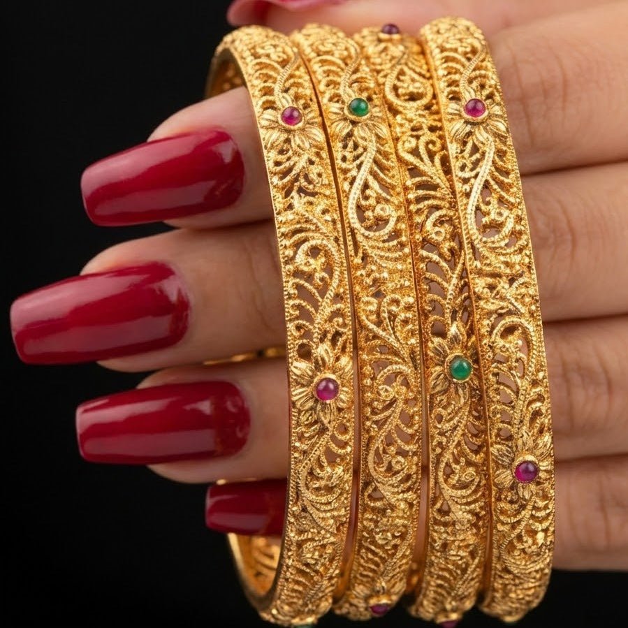 Shahi Rajwari Bangles - Pehnaawaa