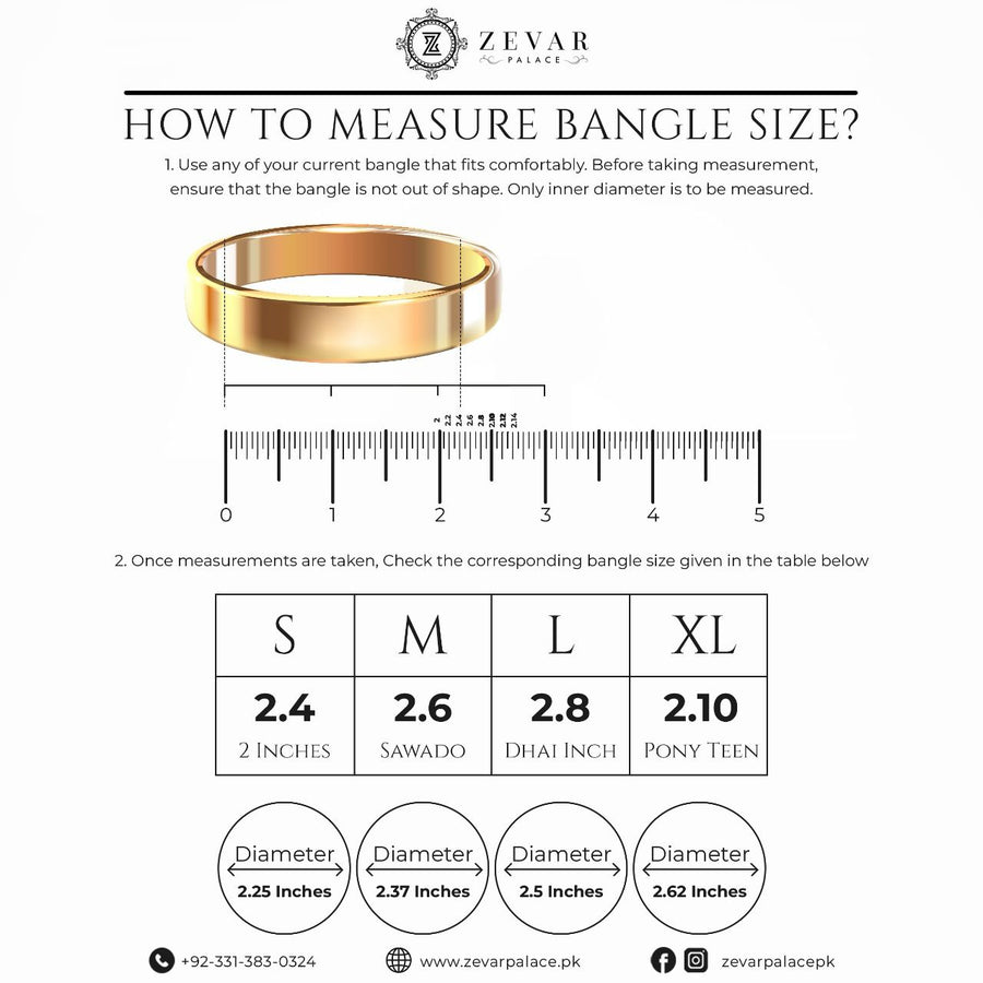 Show Stopper Bangles - Pehnaawaa