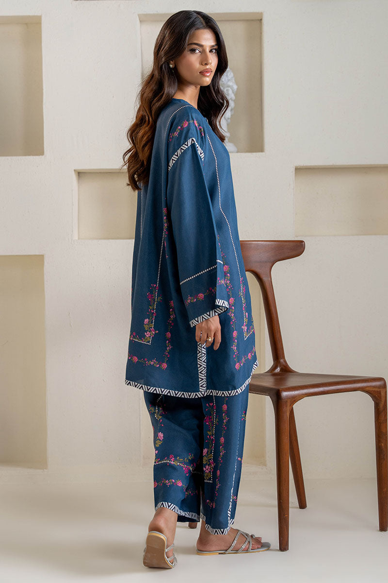 MIDNIGHT NAVY-2PC (SHIRT & TROUSER) - Pehnaawaa