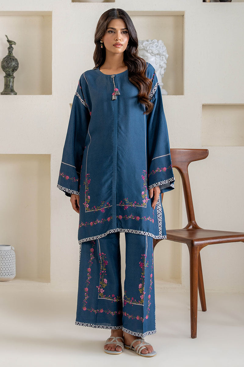 MIDNIGHT NAVY-2PC (SHIRT & TROUSER) - Pehnaawaa
