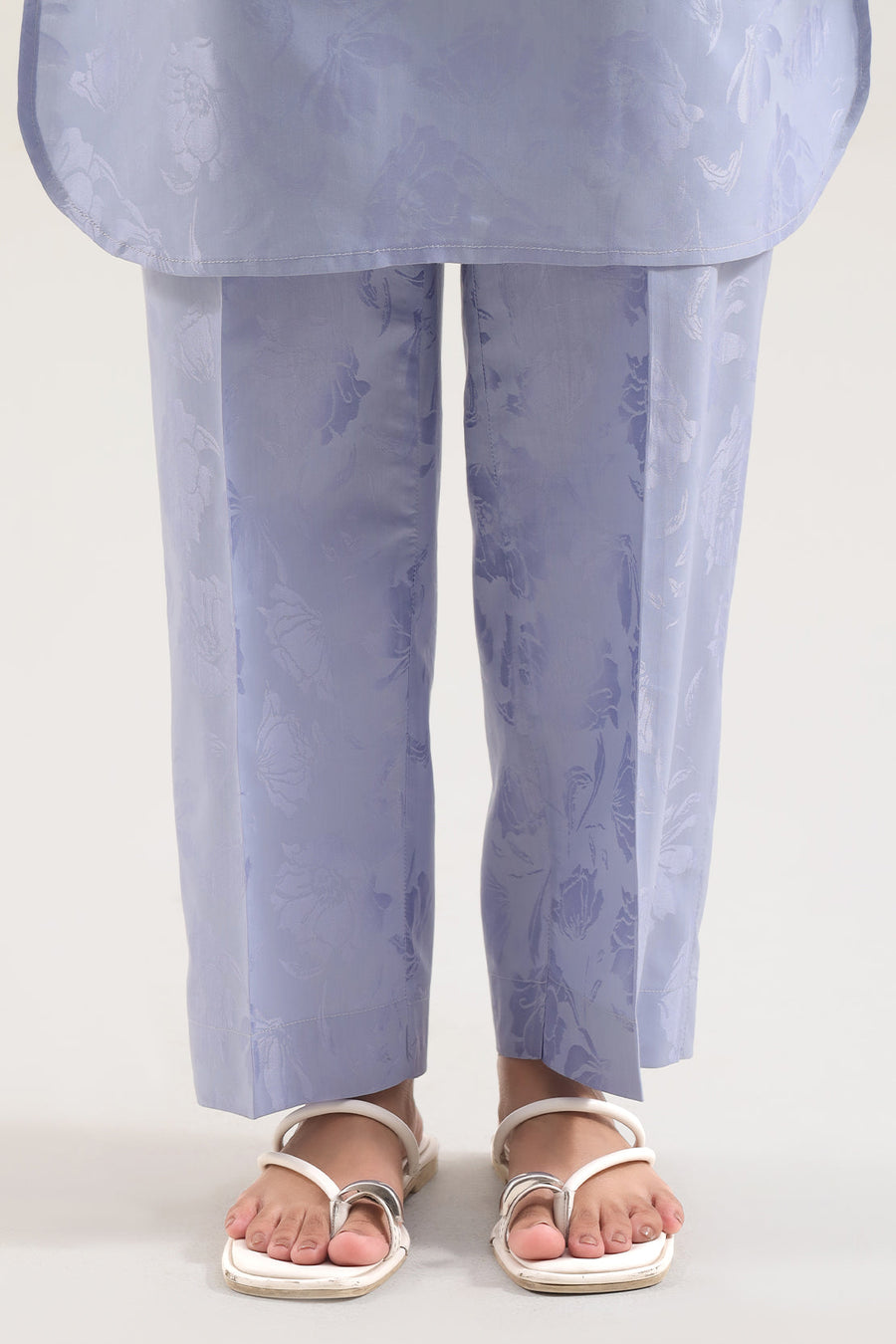 Cotton Jacquard Stitched 2 Piece (Shirt/Trouser) - Pehnaawaa
