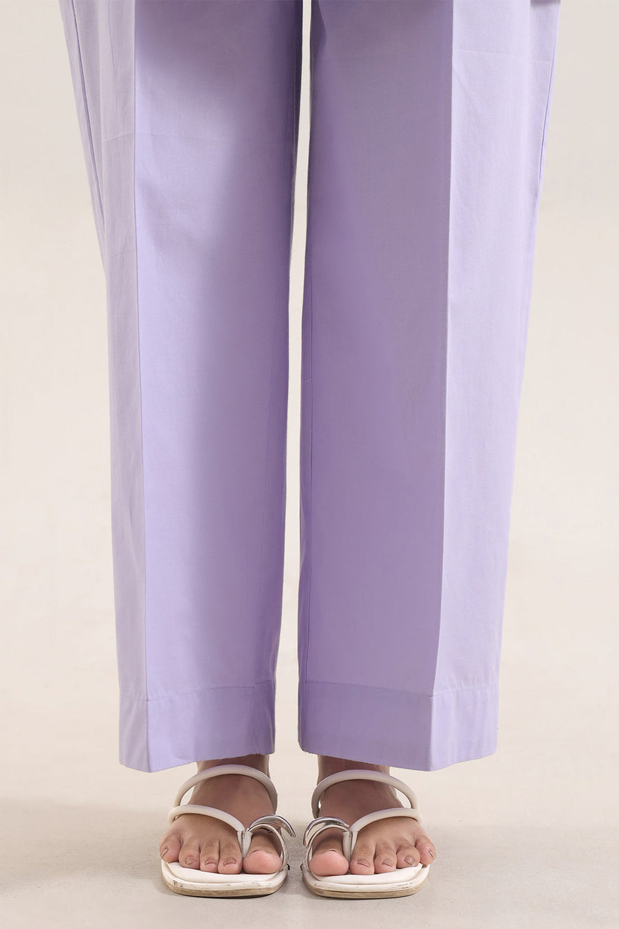 Solid Embroidered Poplin Stitched 2 piece (Shirt/Trouser) - Pehnaawaa