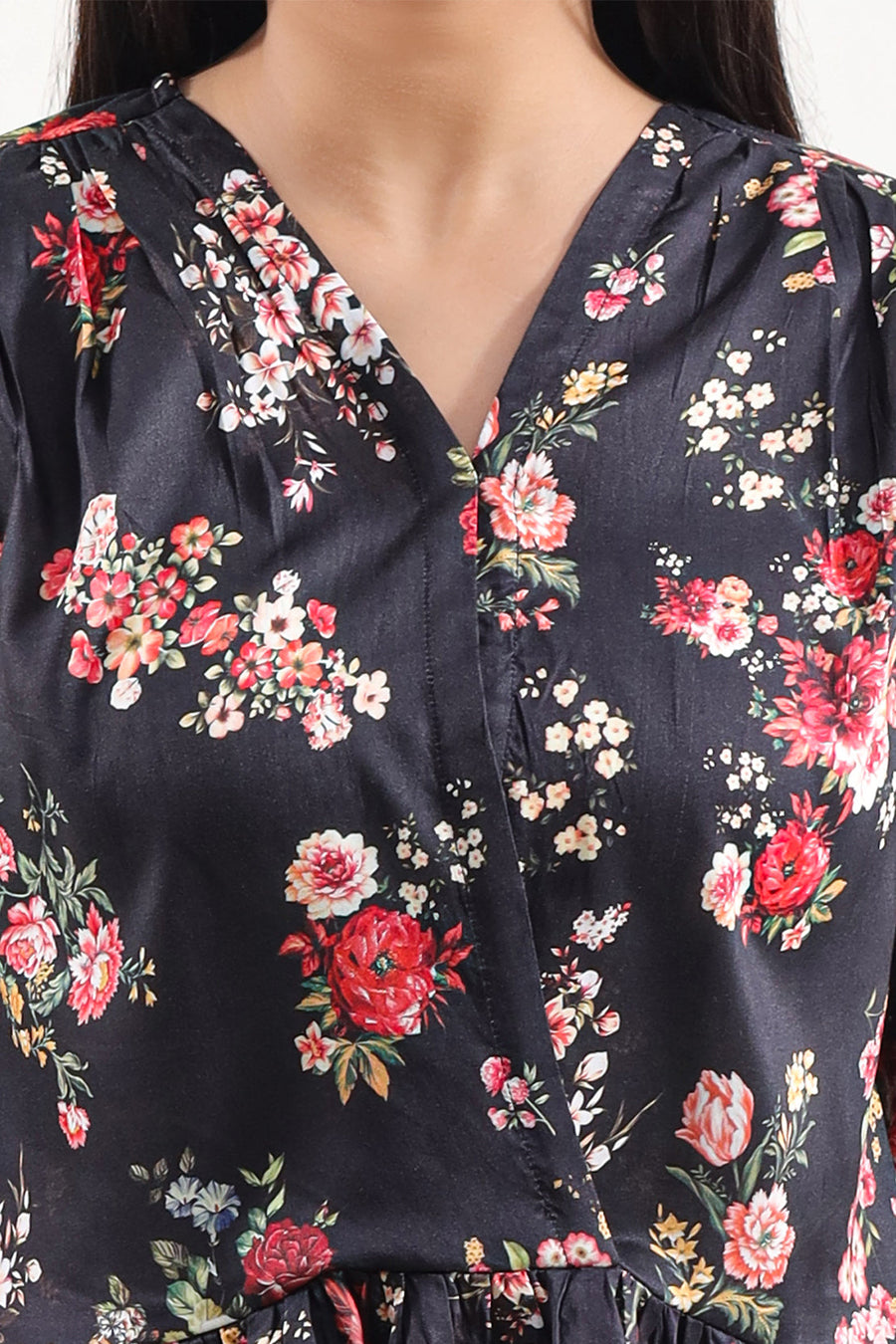 Printed Arabic Lawn Stitched Shirt - Pehnaawaa