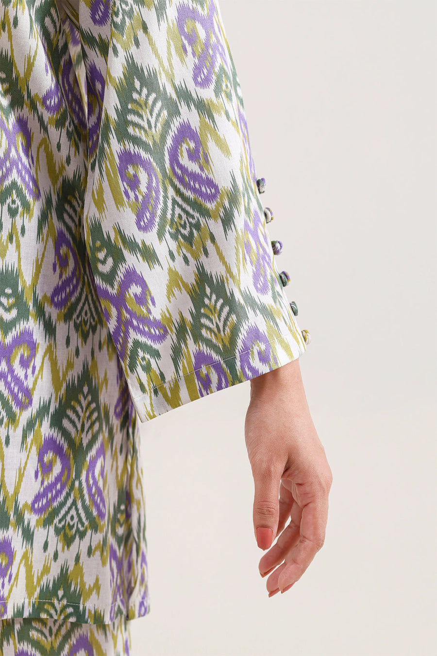 Printed Arabic Lawn Stitched 2 Piece (Shirt/Trouser) - Pehnaawaa