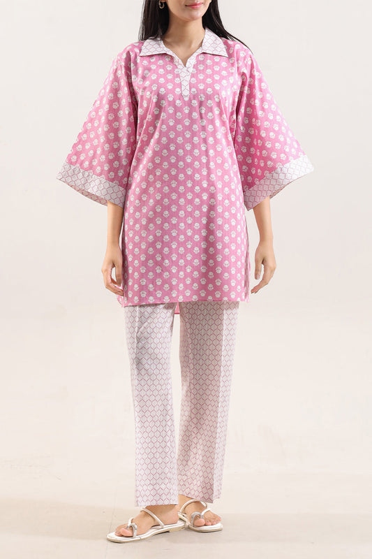 Printed Lawn Stitched 2 Piece (Shirt/Trouser) - Pehnaawaa