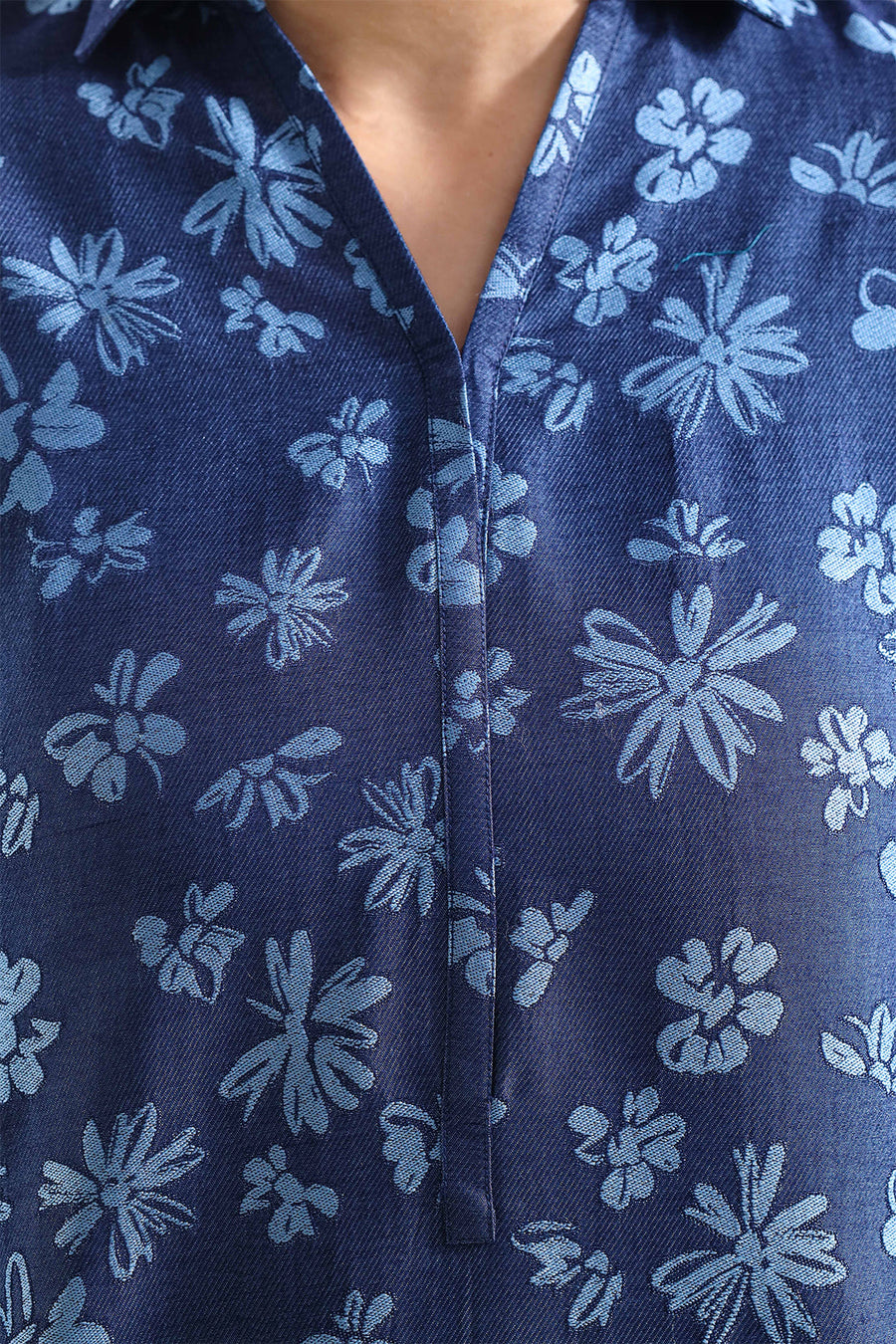Cotton Jacquard Stitched 2 Piece (Shirt/Trouser) - Pehnaawaa