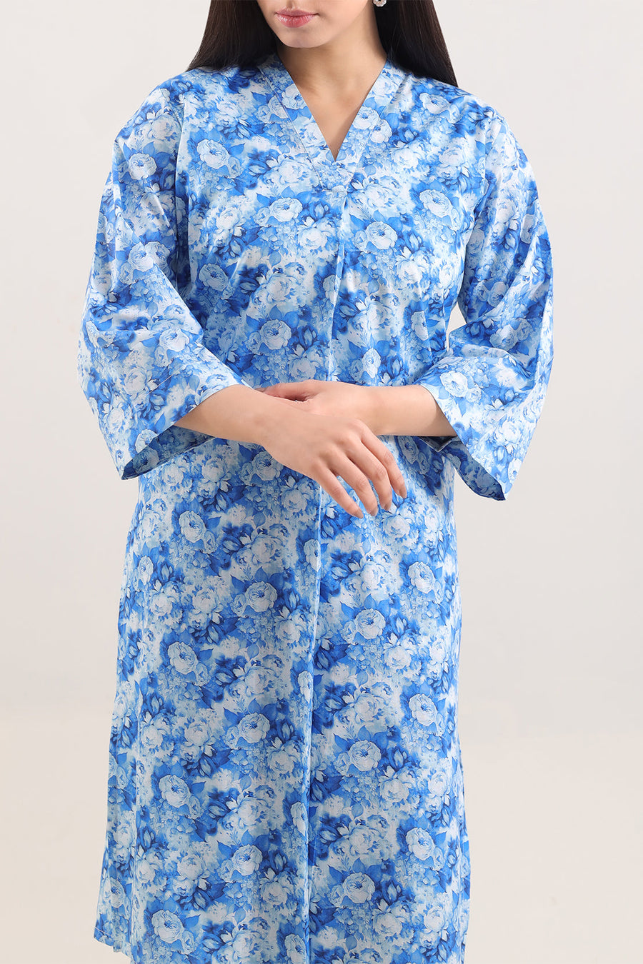 Printed Strip Lawn Stitched 2 Piece (Shirt/Trouser)