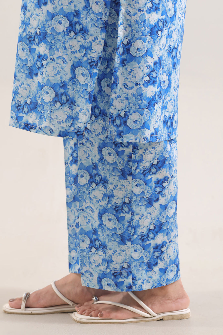 Printed Strip Lawn Stitched 2 Piece (Shirt/Trouser)