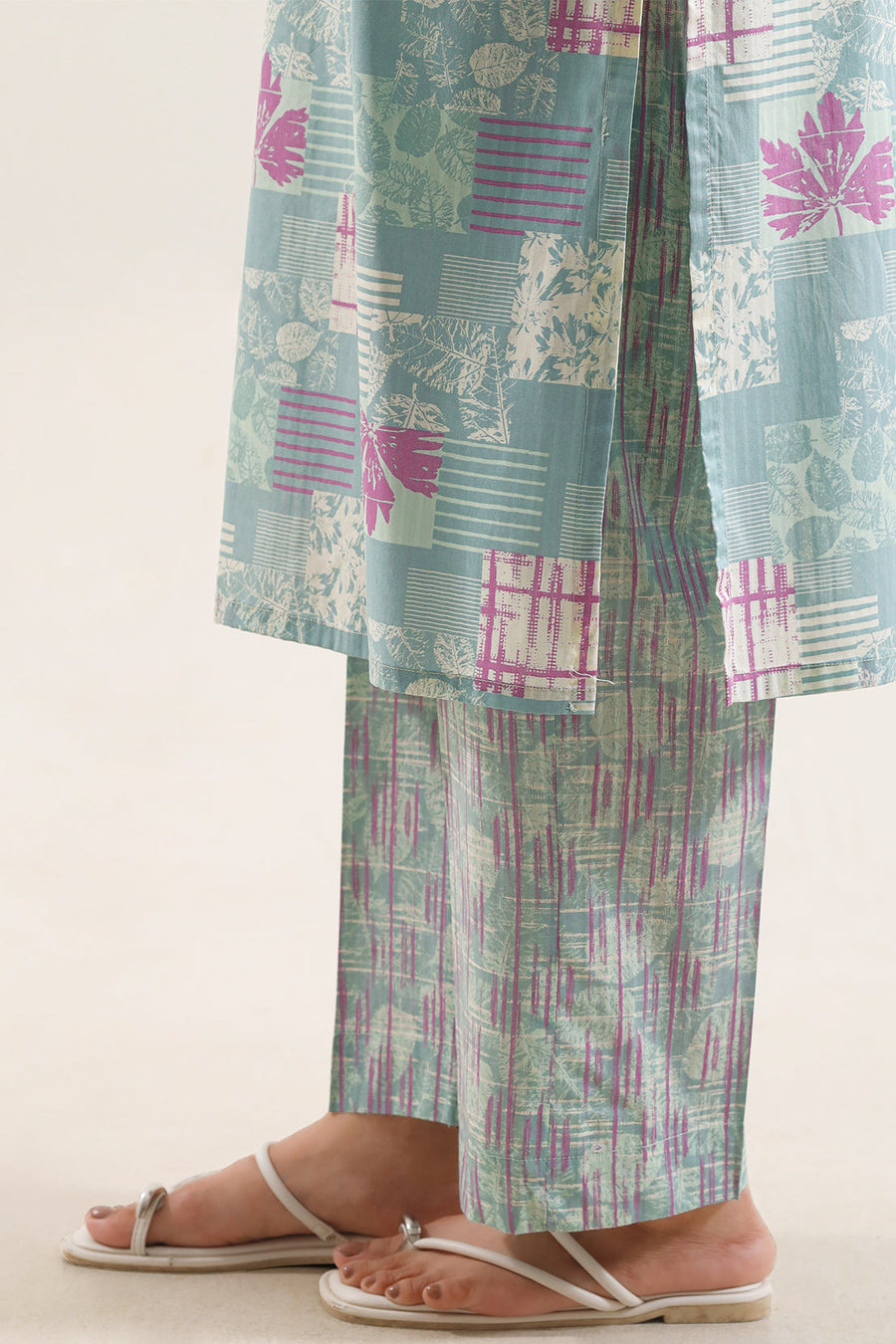 Printed Lawn Stitched 2 Piece (Shirt/Trouser)
