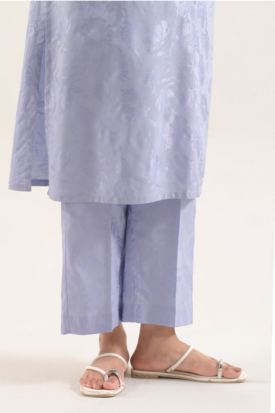 Cotton Jacquard Stitched 2 Piece (Shirt/Trouser) - Pehnaawaa