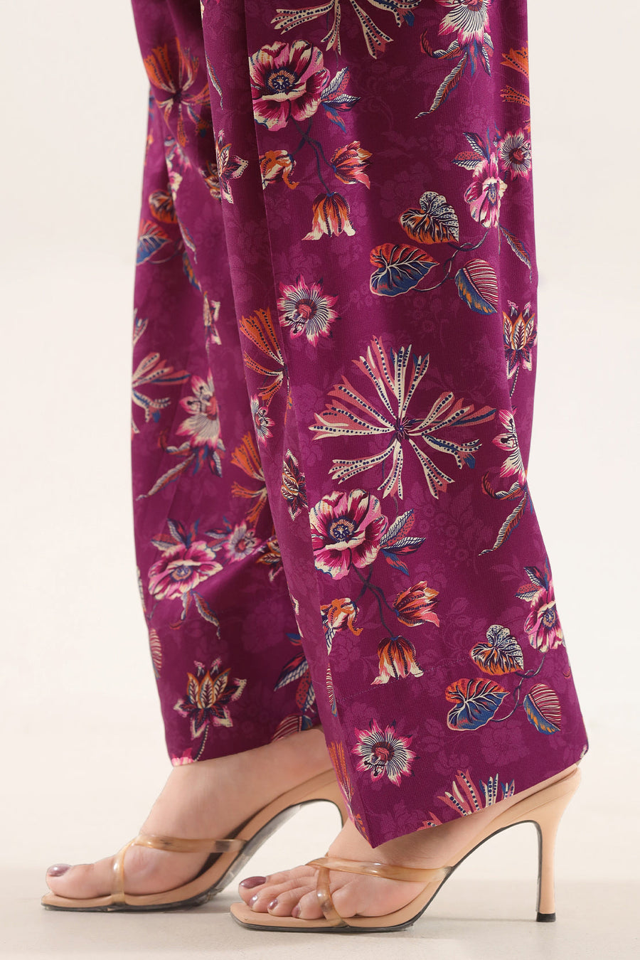 Plum Printed | Stitched