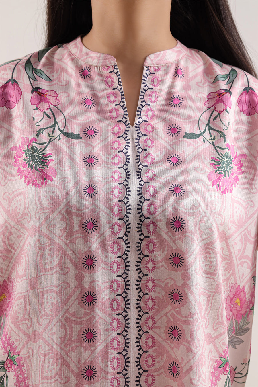 Printed Corduroy Stitched 2 Piece (Shirt/Trouser) - Pehnaawaa