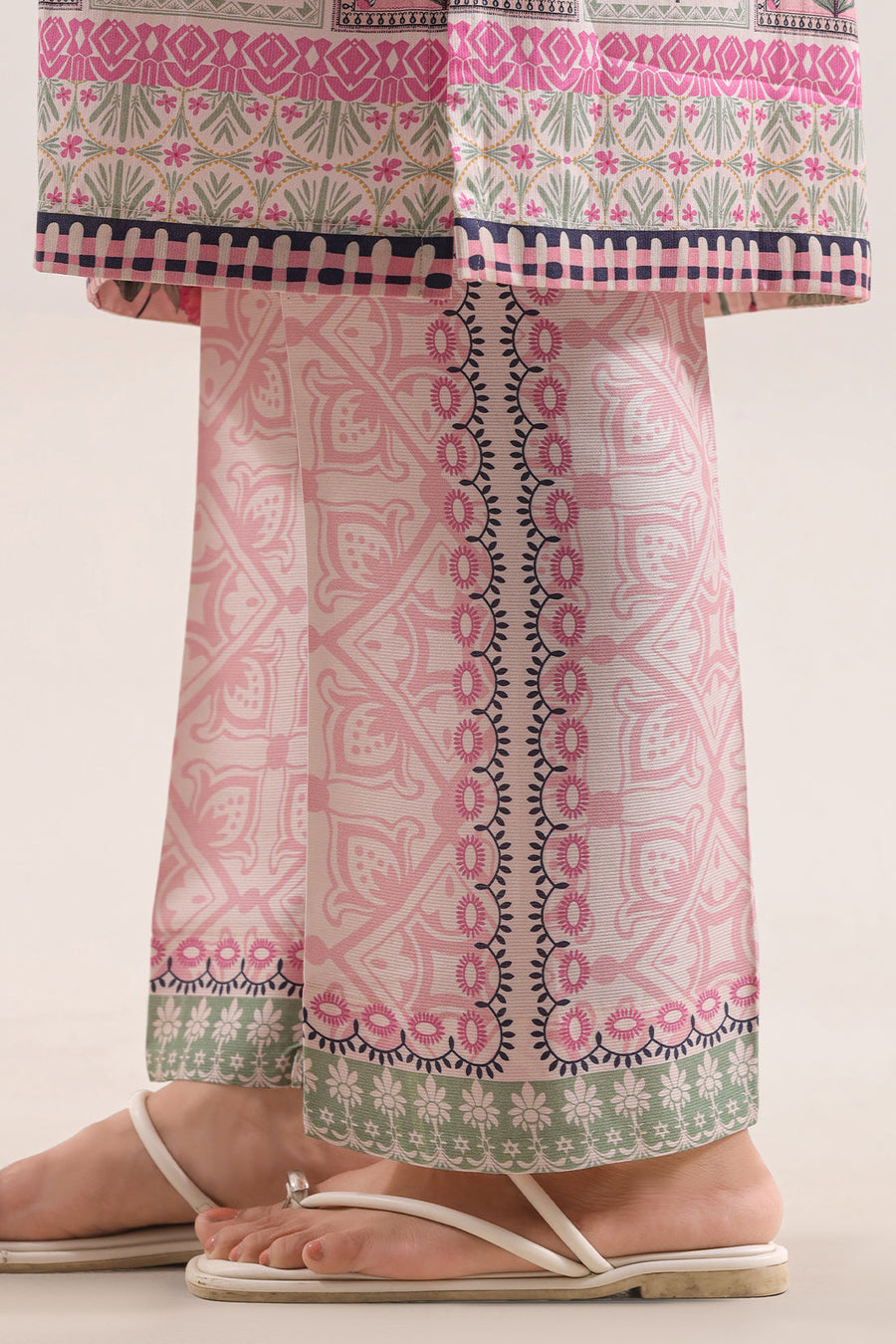 Printed Corduroy Stitched 2 Piece (Shirt/Trouser) - Pehnaawaa